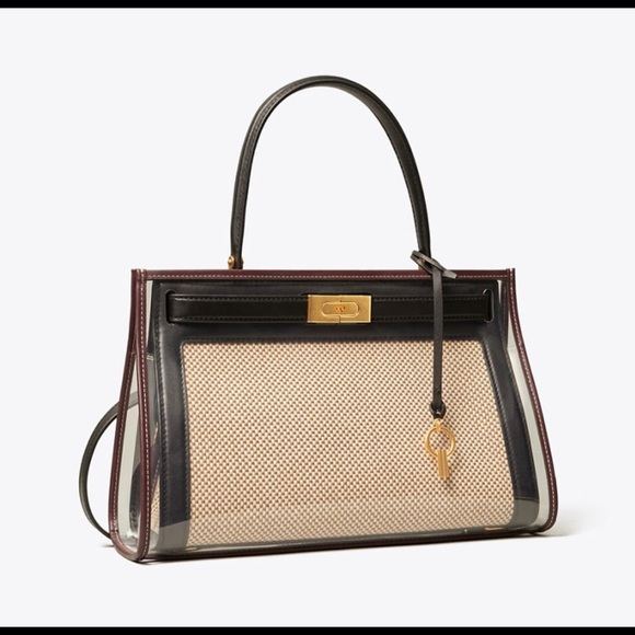 Tory Burch- Lee Radziwill small bag with removable rain cover - Picture 3 of 5